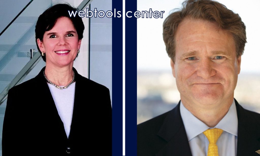 Phebe Novakovic and Brian Moynihan